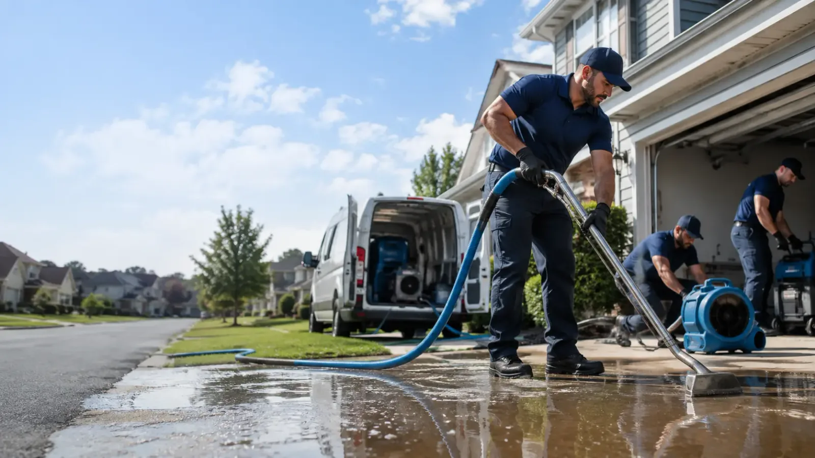 Flood Damage Restoration in Lapaz, IN
